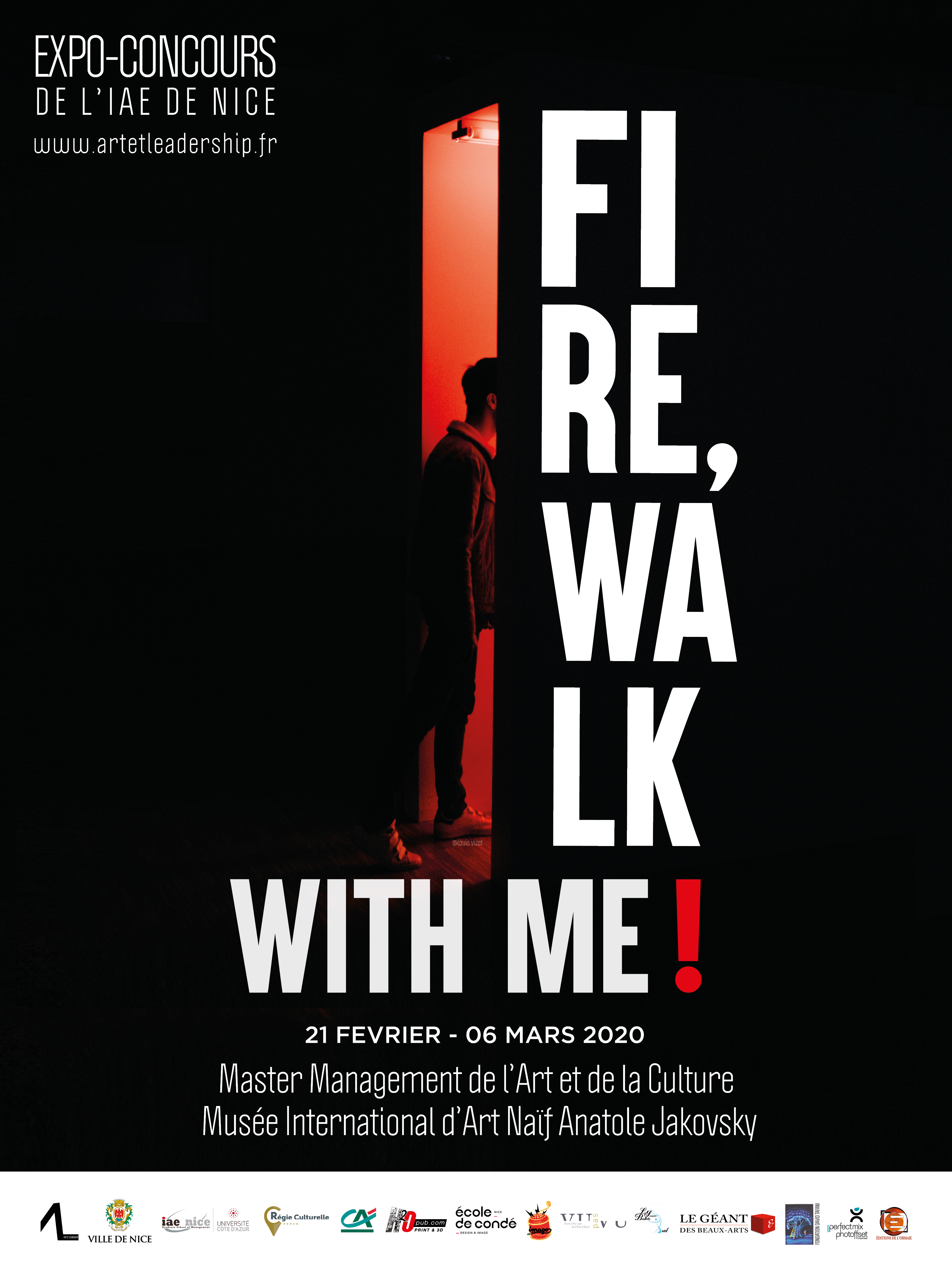 Denis BRUN - FIRE, WALK WITH ME ! - NICE - 2020